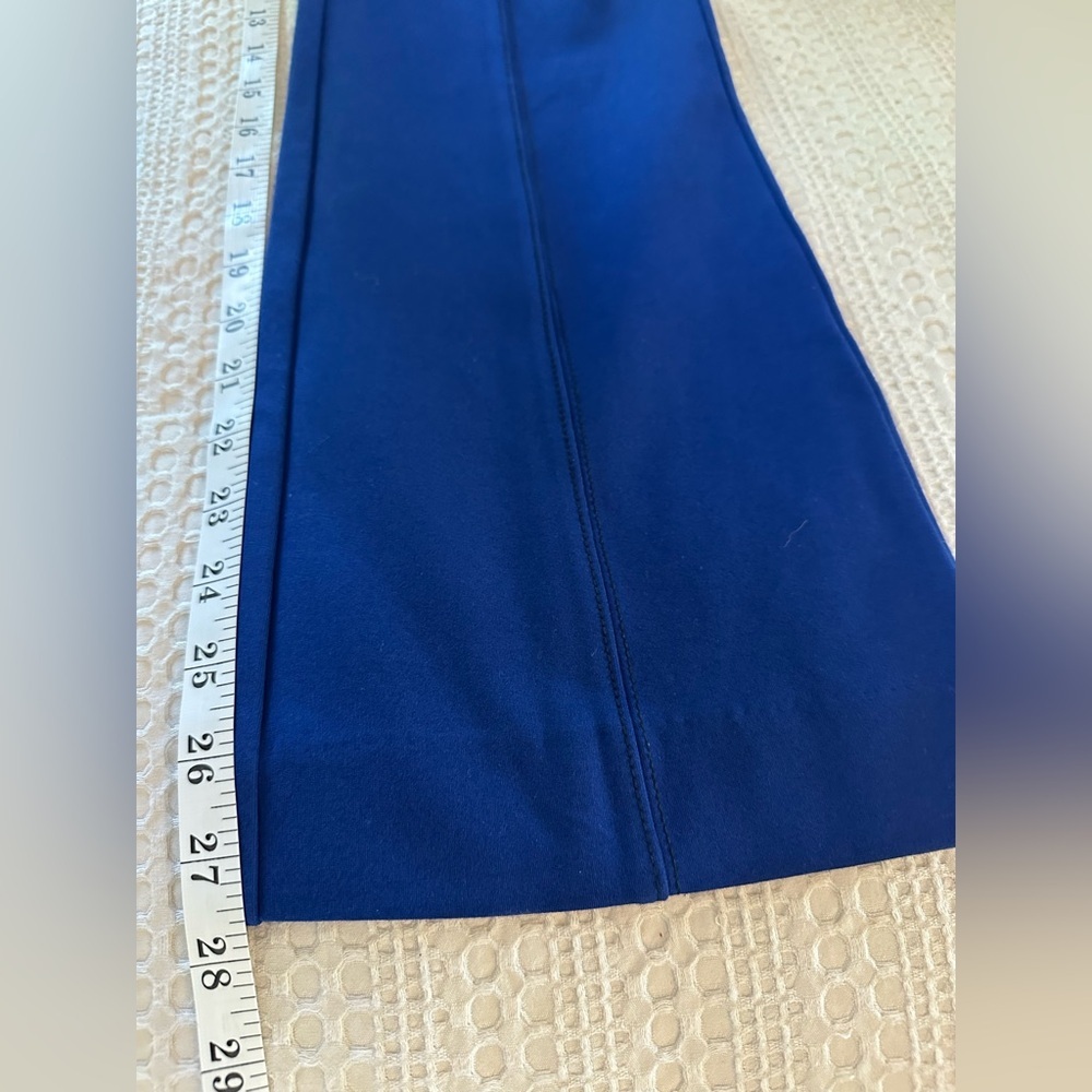 Anthropologie Royal Blue Boot-Cut Pants - Picture 6 of 9